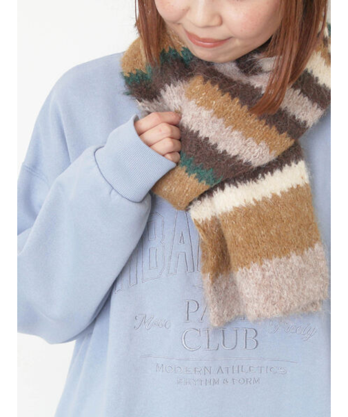 マルチボーダーマフラー