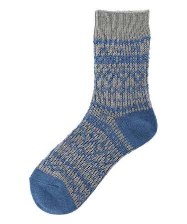 ジャガードソックス