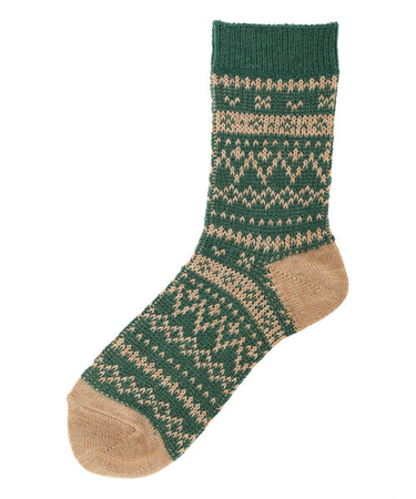 ジャガードソックス