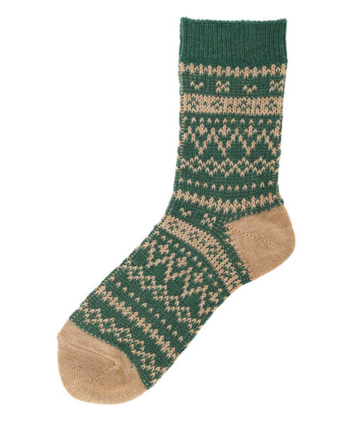 ジャガードソックス