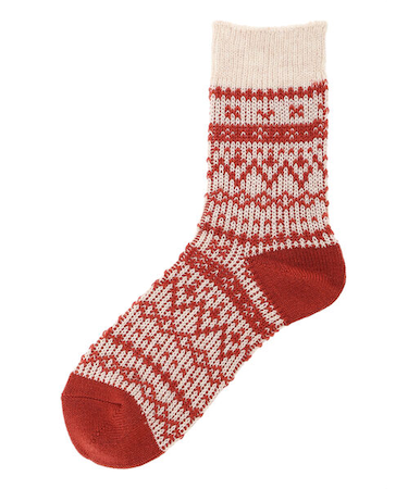 ジャガードソックス