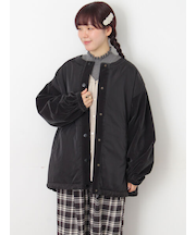 ベロアドッキングブルゾン