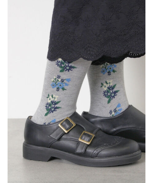 フラワーラインタイツ