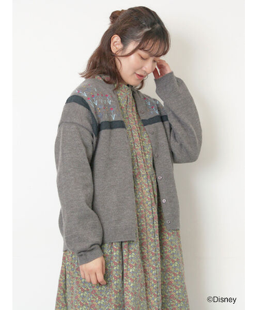 【Disney】アナと雪の女王/レース切替カーディガン