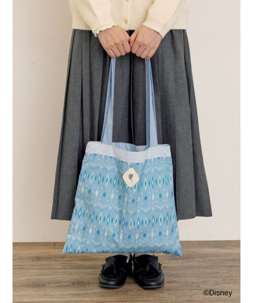 【Disney】アナと雪の女王/総柄トートバッグ