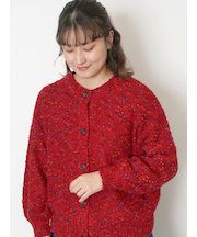 ぽこぽこヤーン前後2WAYニット