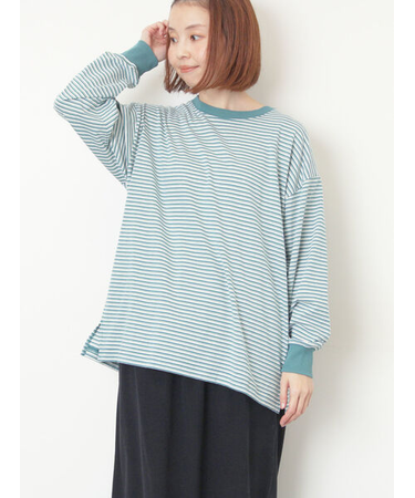 天竺ベーシックロンT