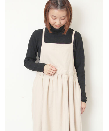 【マシンウォッシャブル】もちもちリブタートルネックニット