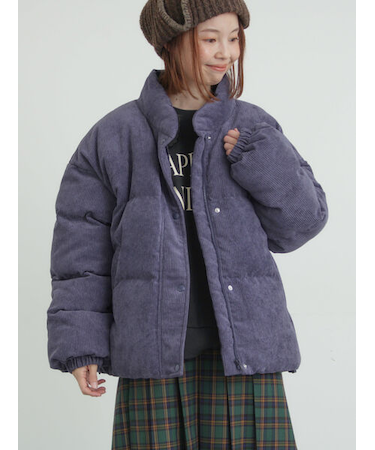 柄アソートコーディロイブルゾン