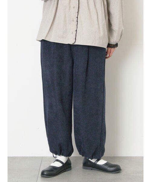 M/Lサイズ】裾絞りタックパンツ｜サマンサモスモスの通販｜&mall