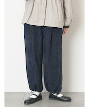 【M/Lサイズ】裾絞りタックパンツ