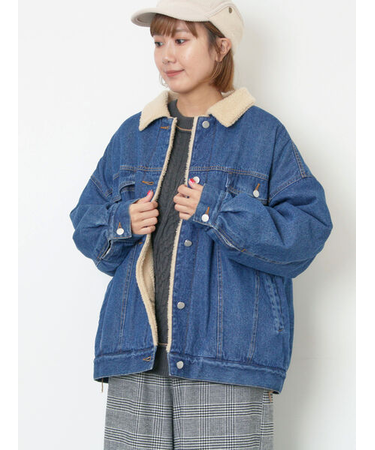 デニムボアジャケット