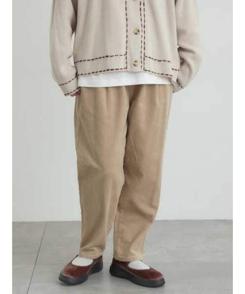 【M/Lサイズ】コーディロイテーパードパンツ