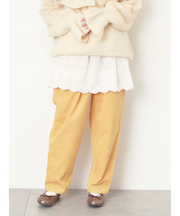 【M/Lサイズ】コーディロイテーパードパンツ