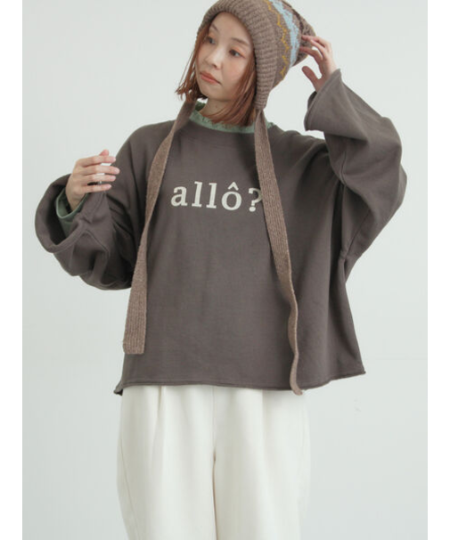 シンプルロゴアソート裏起毛スウェット