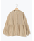 フリルバンドカラーブラウス