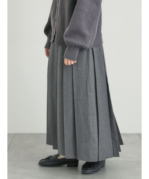 【帯電防止裏地】柄アソートプリーツスカート