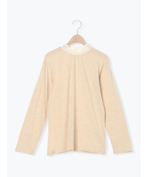 【保温加工】衿レーススタンドネックインナー