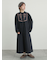 【S/Mサイズ】切替配色刺繍ワンピース