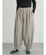 【帯電防止裏地】ヘリンボーンバルーンパンツ《M/Lサイズ》