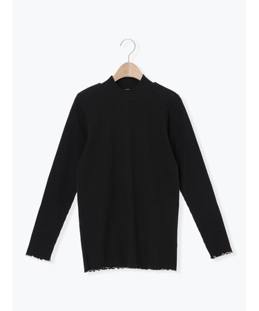 リブハイネックインナー