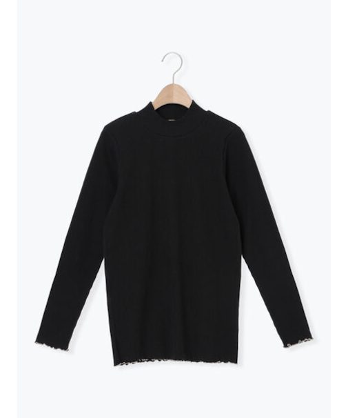 リブハイネックインナー