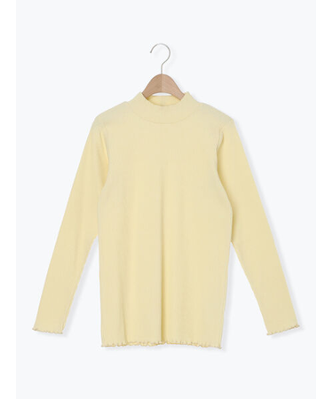 リブハイネックインナー