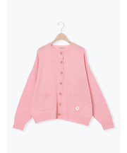 花刺繍入りカーディガン