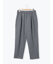 【帯電防止】ウール混テーパードパンツ《M/Lサイズ》