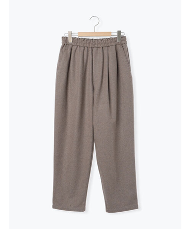 【帯電防止】ウール混テーパードパンツ《M/Lサイズ》