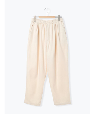 【帯電防止】ウール混テーパードパンツ《M/Lサイズ》