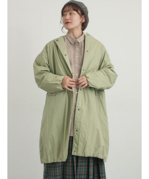 中綿ロングコート