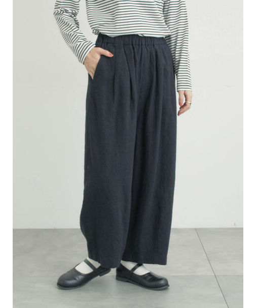 【Cross×Linen】ふんわりパンツ