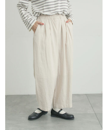 【Cross×Linen】ふんわりパンツ