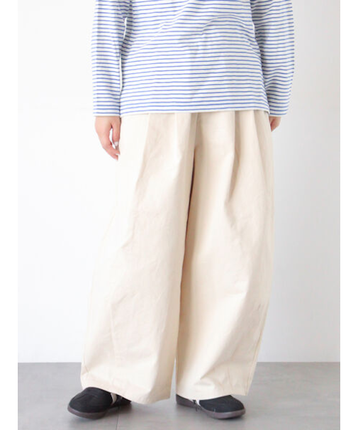 【M/Lサイズ】タックワイドパンツ