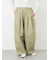 【M/Lサイズ】タックワイドパンツ