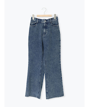 【オーガニックコットン】デニムフレアパンツ