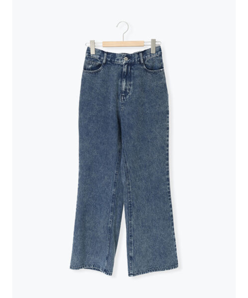 【オーガニックコットン】デニムフレアパンツ