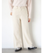 【オーガニックコットン】デニムフレアパンツ