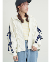 フリルトラックジャケット