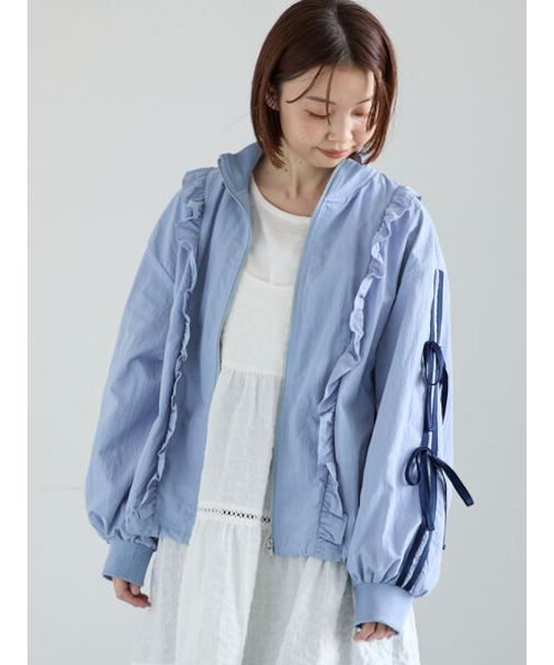 フリルトラックジャケット