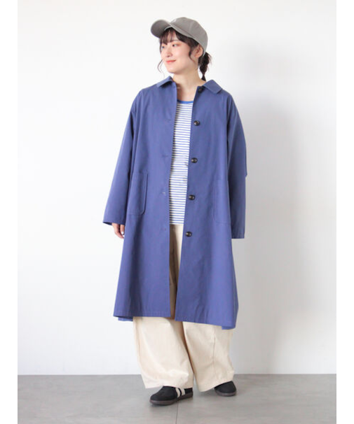 【花粉防止加工】ステンカラーコート