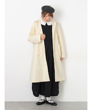 【花粉防止加工】ステンカラーコート