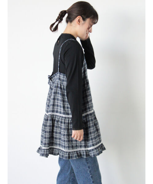 はしごレースティアードキャミチュニック