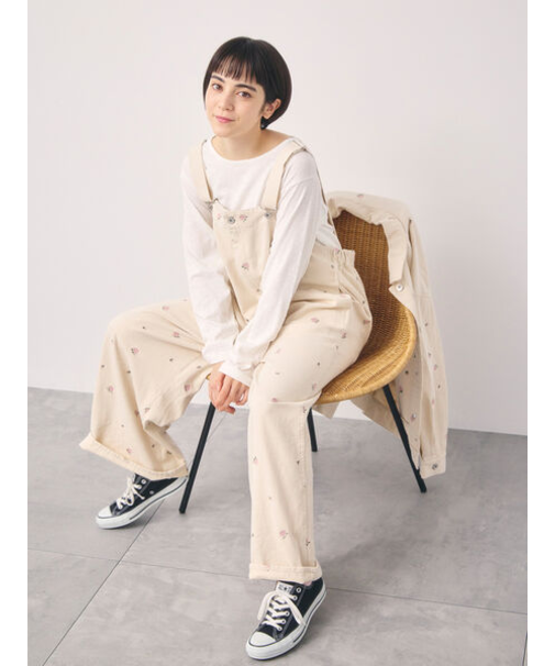 【オーガニックコットン】デニムサロペット