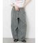 《新色追加》【オーガニックコットン】デニムバレルパンツ