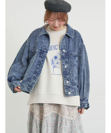 【オーガニックコットン】デニムジャケット