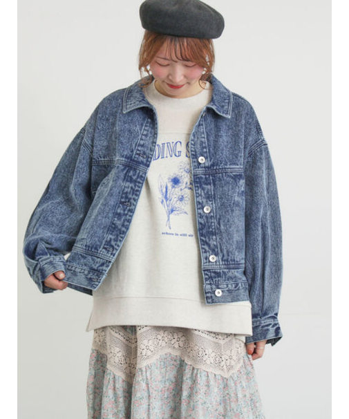 【オーガニックコットン】デニムジャケット
