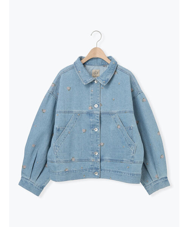 【オーガニックコットン】デニムジャケット