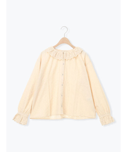 オーバーレースブラウス